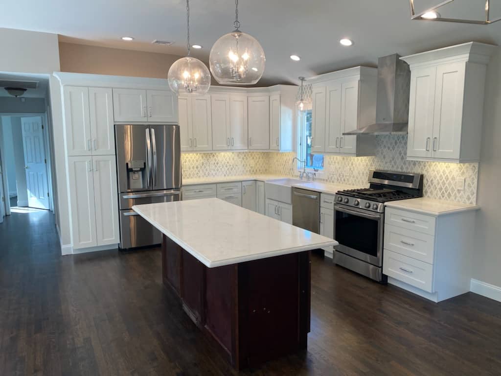 kitchen refinished